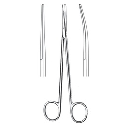 [RE-212-23] Metzenbaum-Nelson Dissecting Scissors, Str, S/B, 23cm