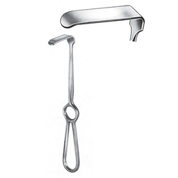 [RI-264-06] Kocher Langenbeck Retractor, 55x11mm, 21.5cm