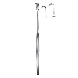 [RI-138-01] Retractor, Blunt, 1 Hook, 16cm