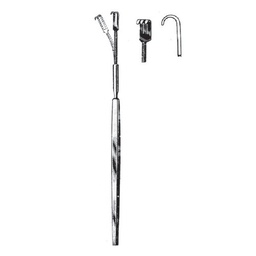 [RI-144-03] Flexible Retractor, Blunt, 3 Prongs, 16cm